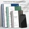 A5 Spiral Notebook College Ruled Lined Journal, Small 5.7" X 8.22", 300 Pages/150 Sheets, 100gsm Thick Paper, Waterproof Hardcover